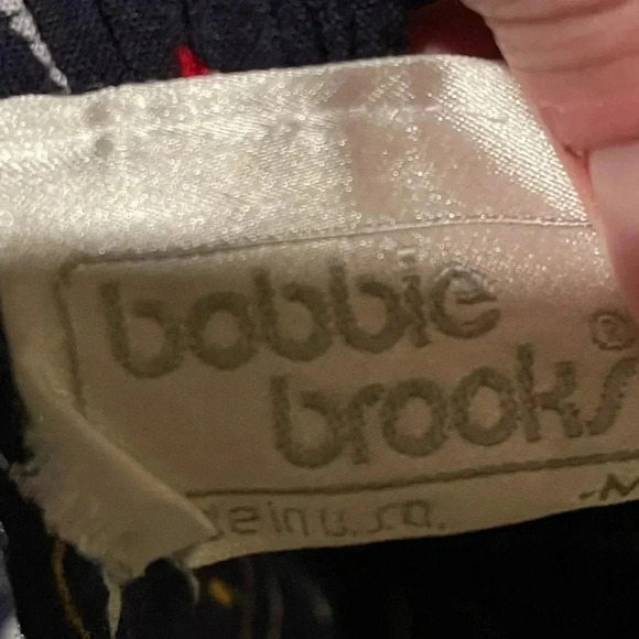 90s Nautical Rayon Shorts by bobbie brooks – Life Preserver & Signal Flags - Picture 8 of 10